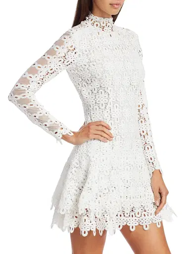 Simkhai Women's Guipure Lace Dress | Thumbnail 4 Simkhai Women's Guipure Lace Dress | Thumbnail 4