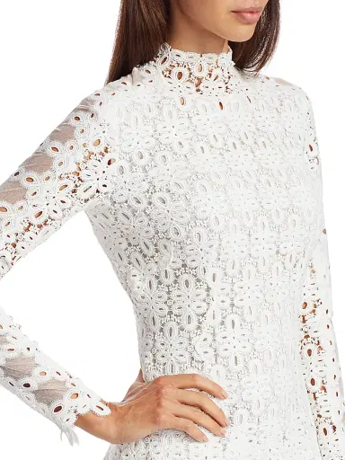 Simkhai Women's Guipure Lace Dress | Thumbnail 6 Simkhai Women's Guipure Lace Dress | Thumbnail 6
