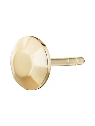 Kinraden Men's For Truth 18K Gold Earring - Gold | Thumbnail 4 Kinraden Men's For Truth 18K Gold Earring - Gold | Thumbnail 4