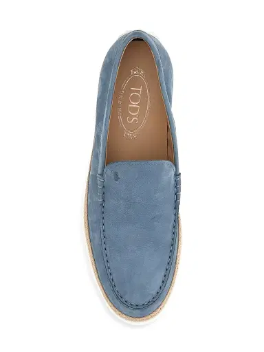 Tod's Men's Suede TV Espadrilles - Light Blue - Size 13 | Thumbnail 5 Tod's Men's Suede TV Espadrilles - Light Blue - Size 13 | Thumbnail 5