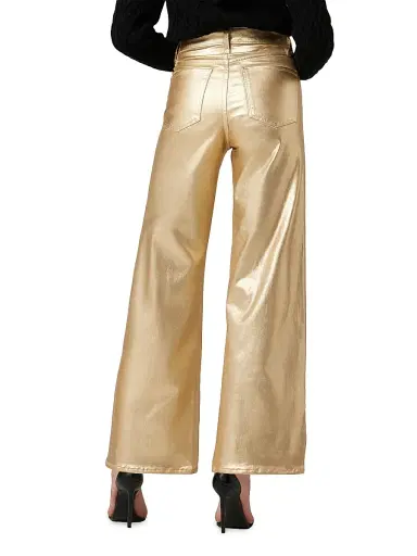 Joe's Jeans Women's The Mia Metallic Ankle Jeans - Gold Foil - Size 23 | Thumbnail 5