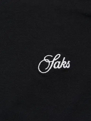 Saks Fifth Avenue Men's COLLECTION Logo Stretch Pajamas - Moonless Night - Size XS | Thumbnail 7