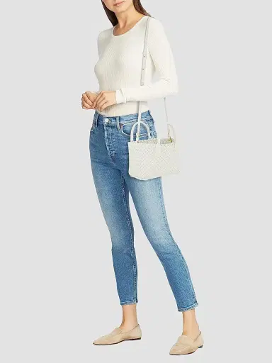 Bottega Veneta Women's Mini Cabat Leather Tote | Thumbnail 2 Bottega Veneta Women's Mini Cabat Leather Tote | Thumbnail 2