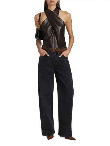 Citizens of Humanity Women's Ayla Baggy Jeans - Voila Washed Black - Size 31 | Thumbnail 2