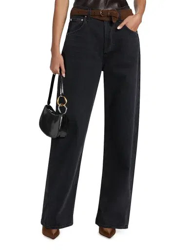 Citizens of Humanity Women's Ayla Baggy Jeans - Voila Washed Black - Size 31 | Thumbnail 3