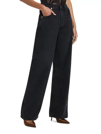 Citizens of Humanity Women's Ayla Baggy Jeans - Voila Washed Black - Size 31 | Thumbnail 4