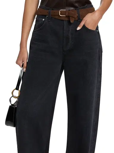 Citizens of Humanity Women's Ayla Baggy Jeans - Voila Washed Black - Size 31 | Thumbnail 6