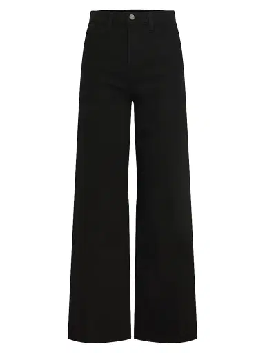 Joe's Jeans Women's Petite Mia High-Rise Stretch Wide-Leg Jeans - Black - Size 30 | Thumbnail 1 Joe's Jeans Women's Petite Mia High-Rise Stretch Wide-Leg Jeans - Black - Size 30 | Thumbnail 1