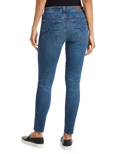 AG Jeans Women's Farrah High-Rise Stretch Skinny Ankle Jeans | Thumbnail 5
