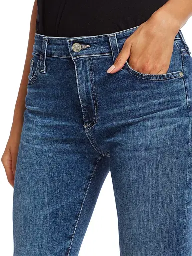 AG Jeans Women's Farrah High-Rise Stretch Skinny Ankle Jeans | Thumbnail 6
