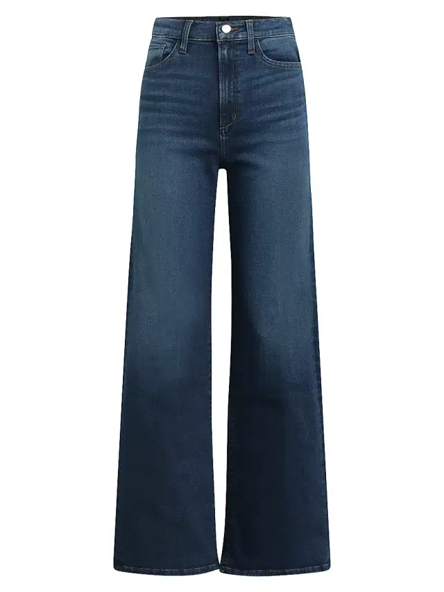 Joe's Jeans Women's Petite Mia Wide-Leg Jeans - Exhale