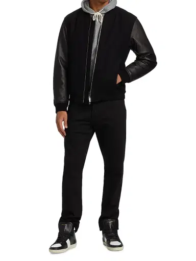 AG Jeans Men's Everett Stretch Slim-Straight Jeans - Fathom - Size 40 | Thumbnail 2