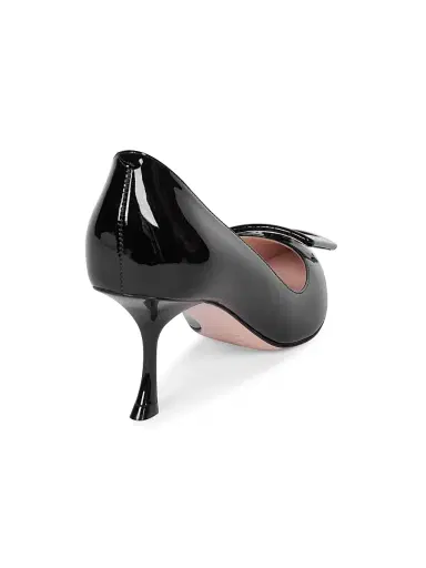Roger Vivier Women's 65MM Patent Leather Pumps - Black | Thumbnail 3 Roger Vivier Women's 65MM Patent Leather Pumps - Black | Thumbnail 3