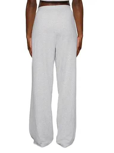 Skims Women's Boyfriend Loose Wide-Leg Pants - Light Heather Grey - Size XS | Thumbnail 4 Skims Women's Boyfriend Loose Wide-Leg Pants - Light Heather Grey - Size XS | Thumbnail 4