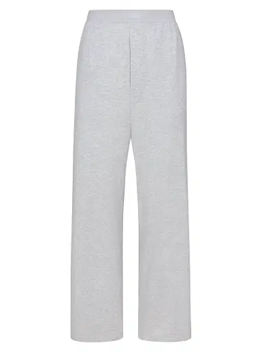 Skims Women's Boyfriend Loose Wide-Leg Pants - Light Heather Grey - Size XS | Thumbnail 1 Skims Women's Boyfriend Loose Wide-Leg Pants - Light Heather Grey - Size XS | Thumbnail 1
