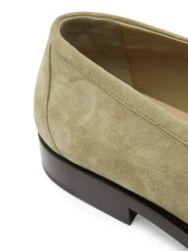 Bottega Veneta Men's Astaire Leather Knot-Detail Loafers - Cypress | Thumbnail 11