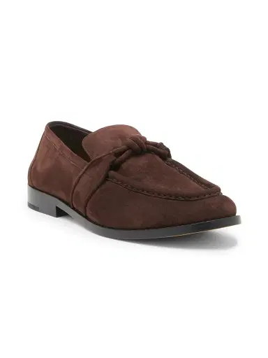 Bottega Veneta Men's Astaire Leather Knot-Detail Loafers - Cypress | Thumbnail 13