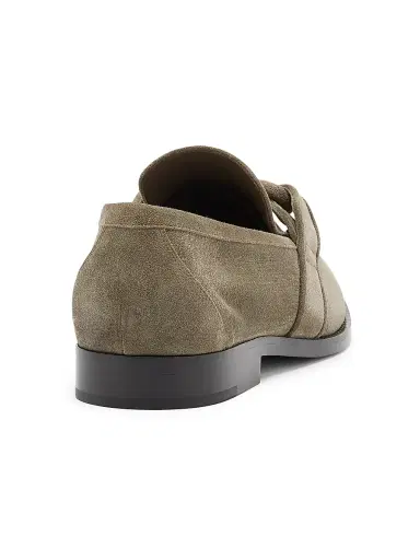 Bottega Veneta Men's Astaire Leather Knot-Detail Loafers - Cypress | Thumbnail 3