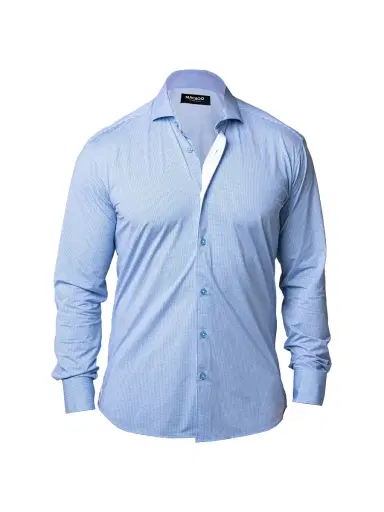 Maceoo Men's Einstein Vani Shirt - Blue | Thumbnail 6
