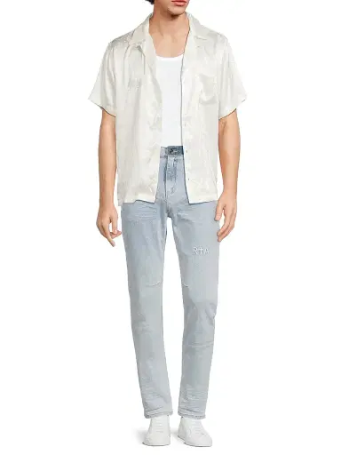RTA Men's Bryant Stretch Slim-Fit Jeans - Light Wash Small | Thumbnail 2 RTA Men's Bryant Stretch Slim-Fit Jeans - Light Wash Small | Thumbnail 2