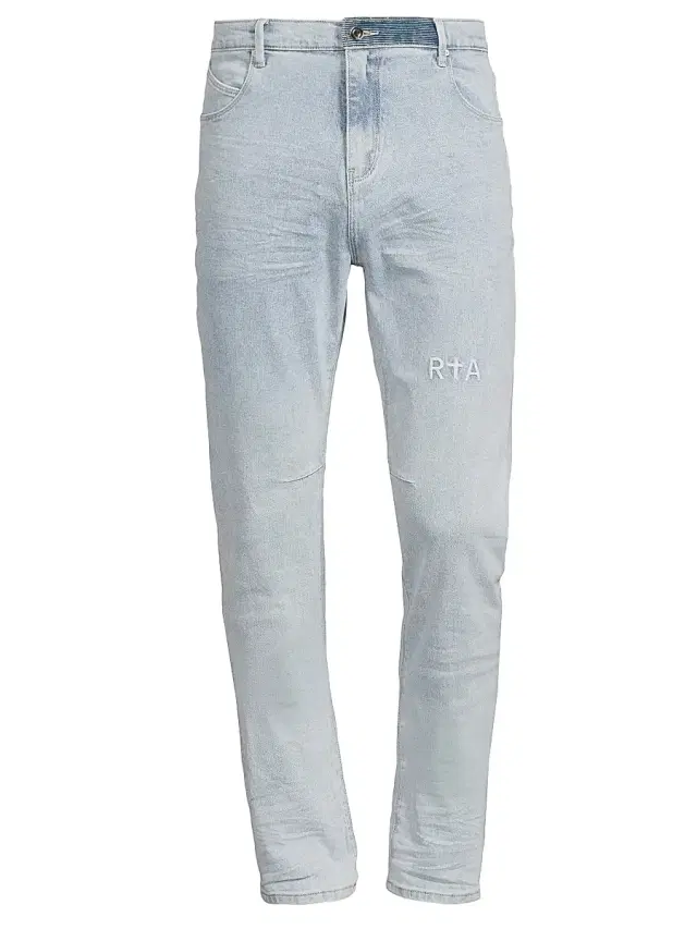 Men's Bryant Stretch Slim-Fit Jeans - Light Wash Small Rta