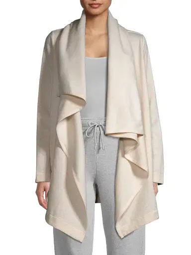 UGG Women's Janni Fleece Blanket Cardigan - Oatmeal Heather - Size XL | Thumbnail 3 UGG Women's Janni Fleece Blanket Cardigan - Oatmeal Heather - Size XL | Thumbnail 3