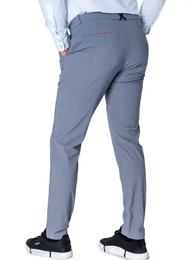 Maceoo Men's Solid Pants - Grey - Size 40 | Thumbnail 4 Maceoo Men's Solid Pants - Grey - Size 40 | Thumbnail 4