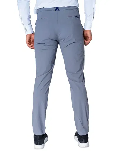 Maceoo Men's Solid Pants - Grey - Size 40 | Thumbnail 5 Maceoo Men's Solid Pants - Grey - Size 40 | Thumbnail 5