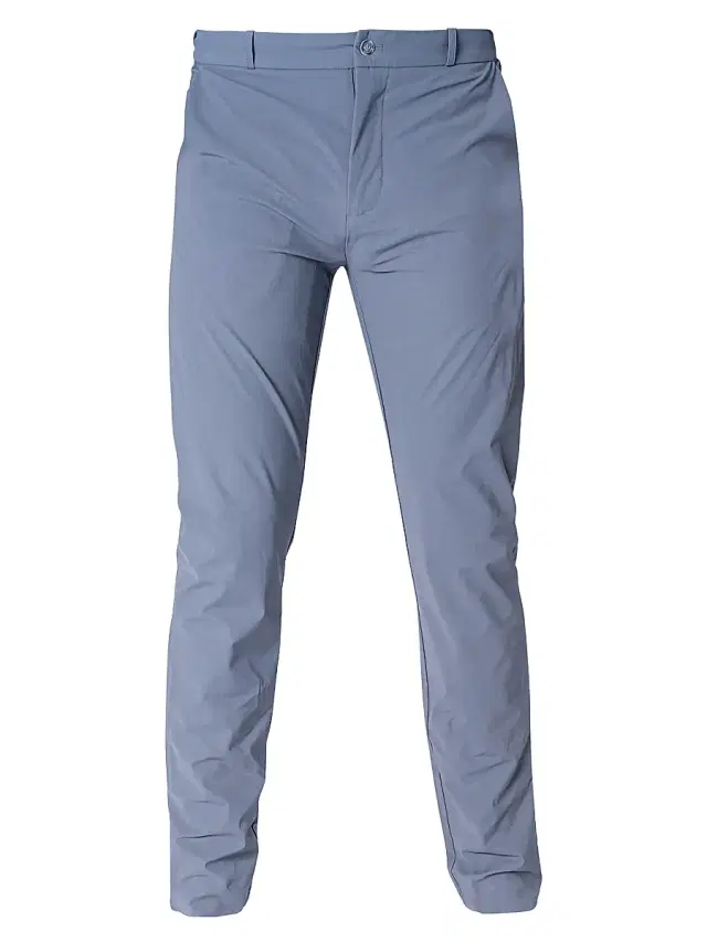 Men's Solid Pants - Grey