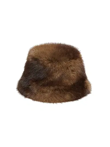 Apparis Women's Gilly Faux-Mink Bucket Hat - Mink | Thumbnail 1 Apparis Women's Gilly Faux-Mink Bucket Hat - Mink | Thumbnail 1