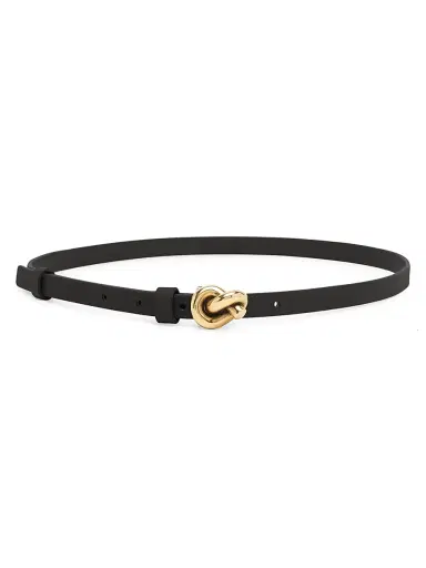 Bottega Veneta Women's Leather Knot Belt | Thumbnail 1 Bottega Veneta Women's Leather Knot Belt | Thumbnail 1