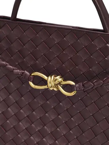 Bottega Veneta Women's Andiamo Intrecciato Leather Top-Handle Bag - Barolo | Thumbnail 6 Bottega Veneta Women's Andiamo Intrecciato Leather Top-Handle Bag - Barolo | Thumbnail 6