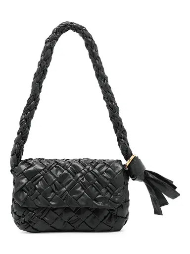 Bottega Veneta Women's Città Intrecciato Leather Shoulder Bag | Thumbnail 1 Bottega Veneta Women's Città Intrecciato Leather Shoulder Bag | Thumbnail 1