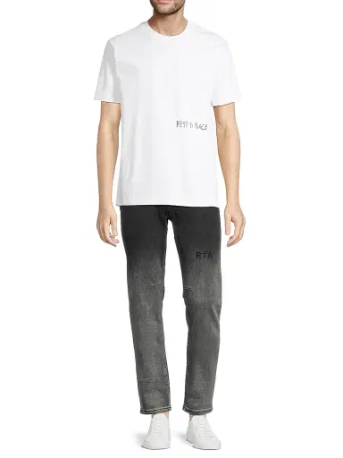 RTA Men's Bryant Stretch Slim-Fit Jeans - Light Charcoal Small - Size 28 | Thumbnail 2