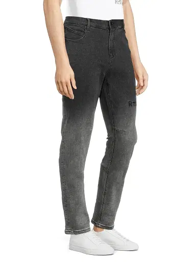 RTA Men's Bryant Stretch Slim-Fit Jeans - Light Charcoal Small - Size 28 | Thumbnail 4