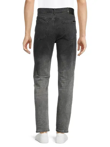 RTA Men's Bryant Stretch Slim-Fit Jeans - Light Charcoal Small - Size 28 | Thumbnail 5