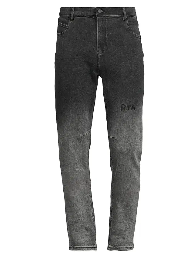 Men's Bryant Stretch Slim-Fit Jeans - Light Charcoal Small
