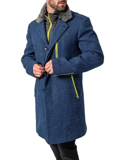 Maceoo Men's Peacoat Captain - Blue | Thumbnail 3