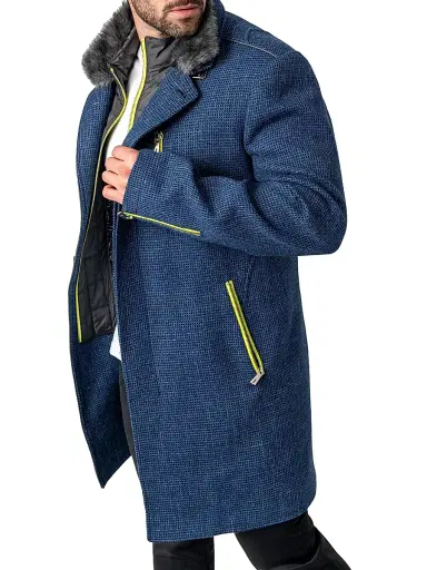 Maceoo Men's Peacoat Captain - Blue | Thumbnail 1