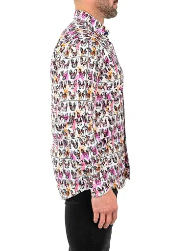 Maceoo Men's Fibonacci Frenchienerd Shirt | Thumbnail 5 Maceoo Men's Fibonacci Frenchienerd Shirt | Thumbnail 5