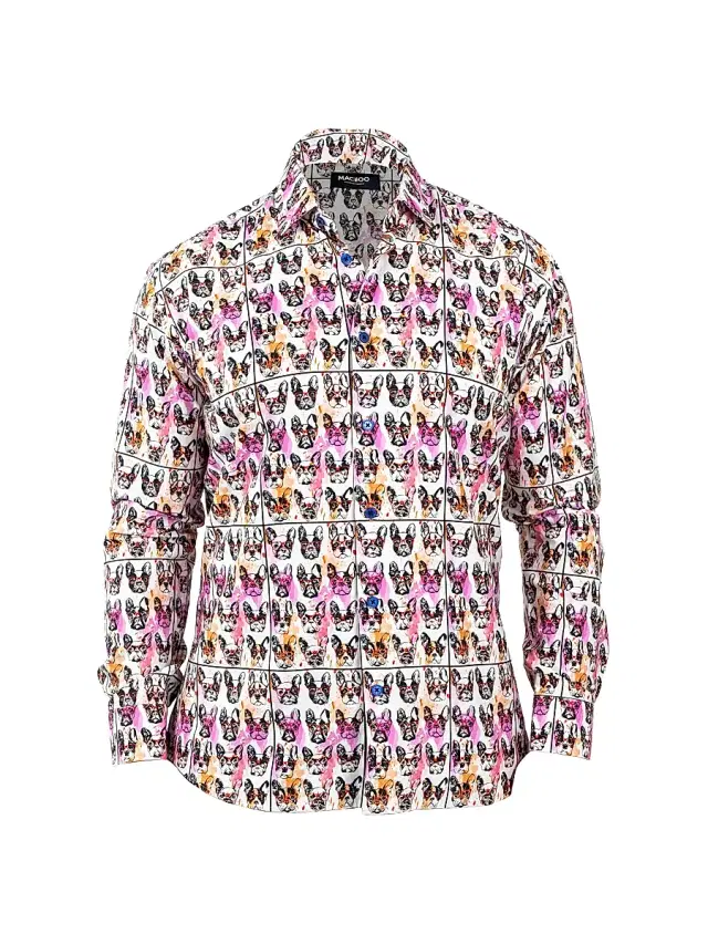 Maceoo Men's Fibonacci Frenchienerd Shirt