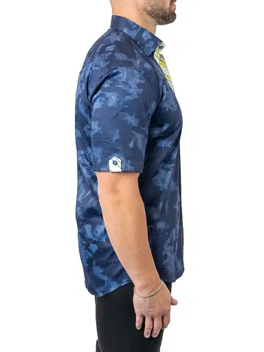 Maceoo Men's Galileo Nightsky Shirt - Blue | Thumbnail 8 Maceoo Men's Galileo Nightsky Shirt - Blue | Thumbnail 8