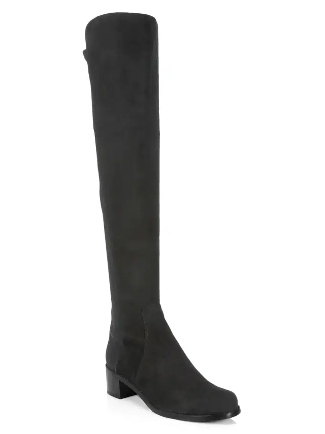 Women's Reserve Over-The-Knee Suede Boots - Black