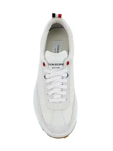 Thom Browne Men's Tech Runner Sneakers - White | Thumbnail 5 Thom Browne Men's Tech Runner Sneakers - White | Thumbnail 5