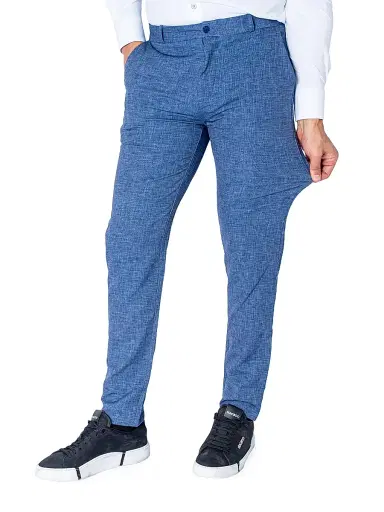 Maceoo Men's Pants - Blue | Thumbnail 2 Maceoo Men's Pants - Blue | Thumbnail 2