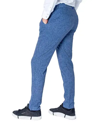 Maceoo Men's Pants - Blue | Thumbnail 3 Maceoo Men's Pants - Blue | Thumbnail 3