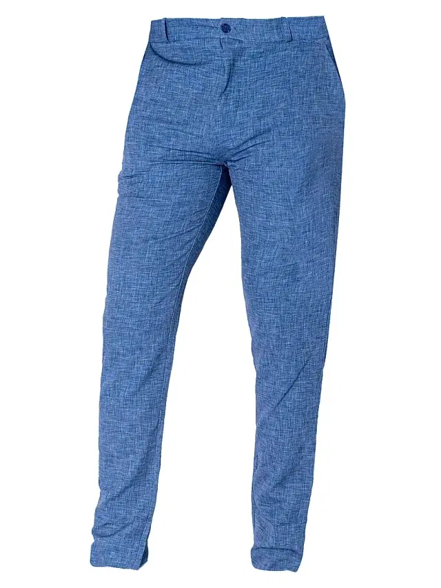 Maceoo Men's Pants - Blue