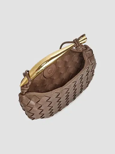 Bottega Veneta Women's Mini Sardine Intrecciato Leather Shoulder Bag | Thumbnail 3 Bottega Veneta Women's Mini Sardine Intrecciato Leather Shoulder Bag | Thumbnail 3