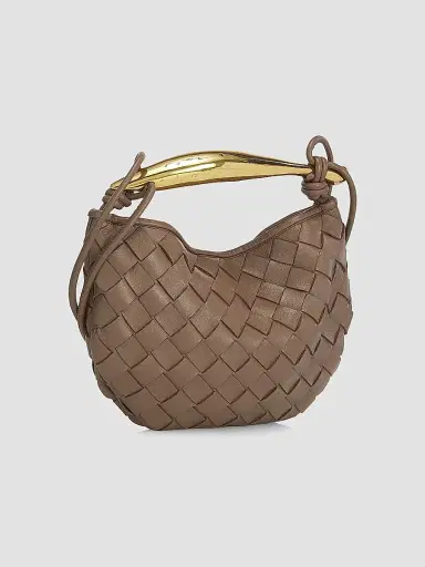 Bottega Veneta Women's Mini Sardine Intrecciato Leather Shoulder Bag | Thumbnail 4 Bottega Veneta Women's Mini Sardine Intrecciato Leather Shoulder Bag | Thumbnail 4