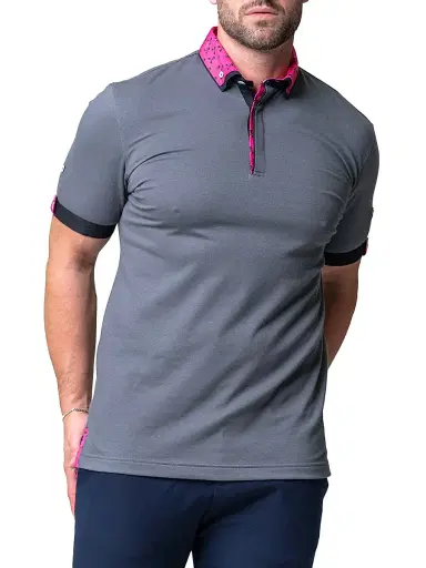 Maceoo Men's Polos Mozart Cross Bones T-Shirt - Grey | Thumbnail 5 Maceoo Men's Polos Mozart Cross Bones T-Shirt - Grey | Thumbnail 5